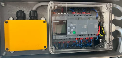 PLC-besturing van BTD PROcompact automatische zaagkloofmachine